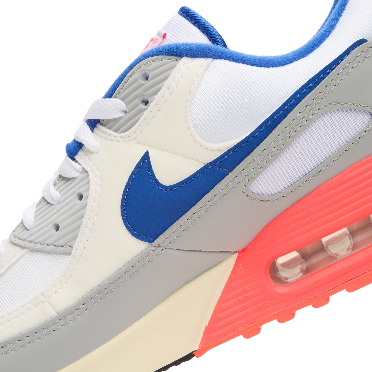 Nike Air Max 90 (Lt Base Grey/Sport Royal-Coconut Milk)