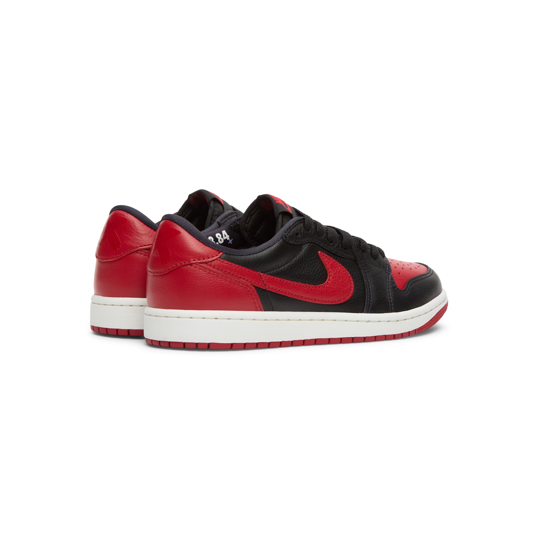 Air Jordan 1 Retro Low OG "Banned" (GS) (Black/Black-Varsity Red-Summit White)