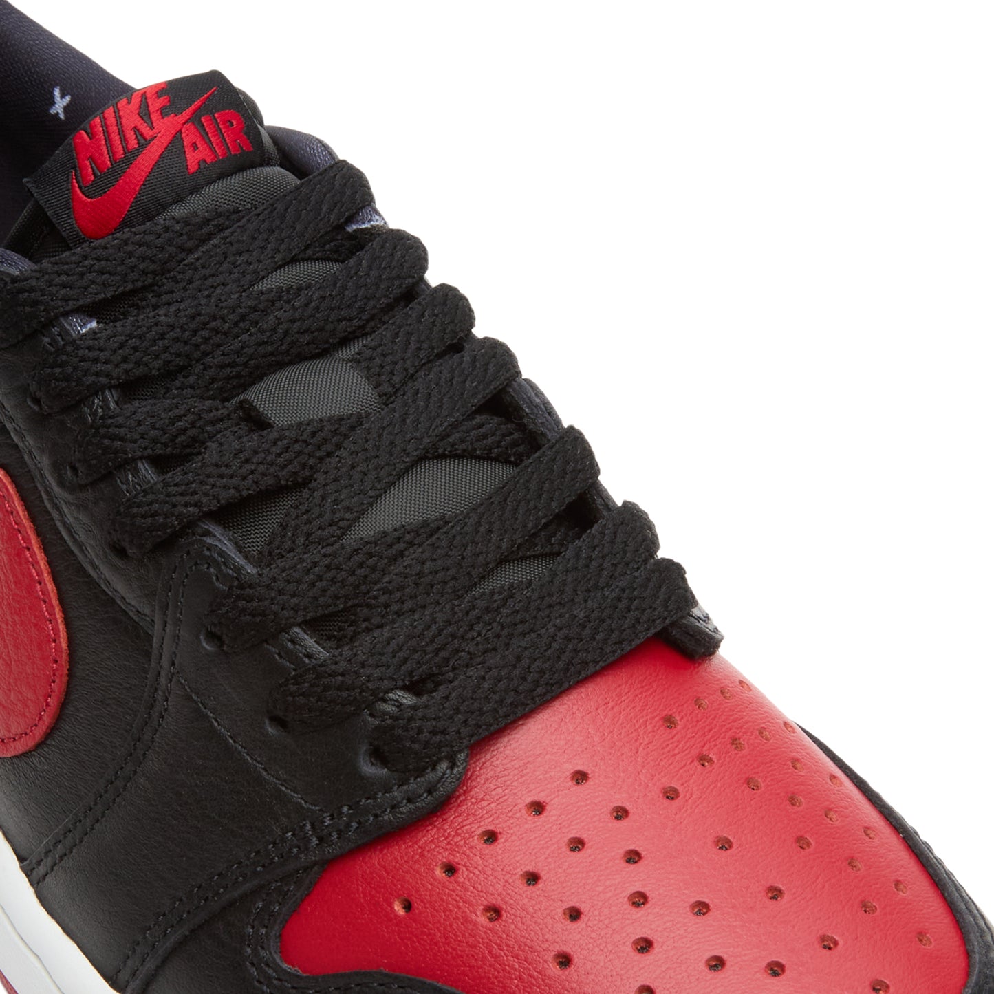 Air Jordan 1 Retro Low OG "Banned" (GS) (Black/Black-Varsity Red-Summit White)