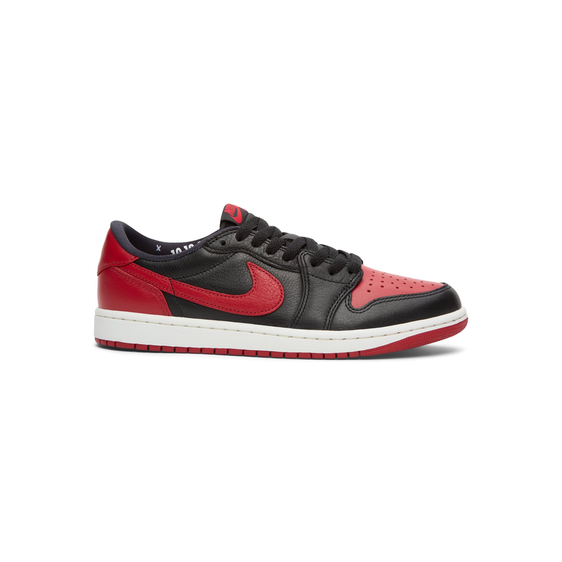 Jordan Air Jordan 1 Retro Low OG "Banned" (GS) (Black/Black-Varsity Red-Summit White)