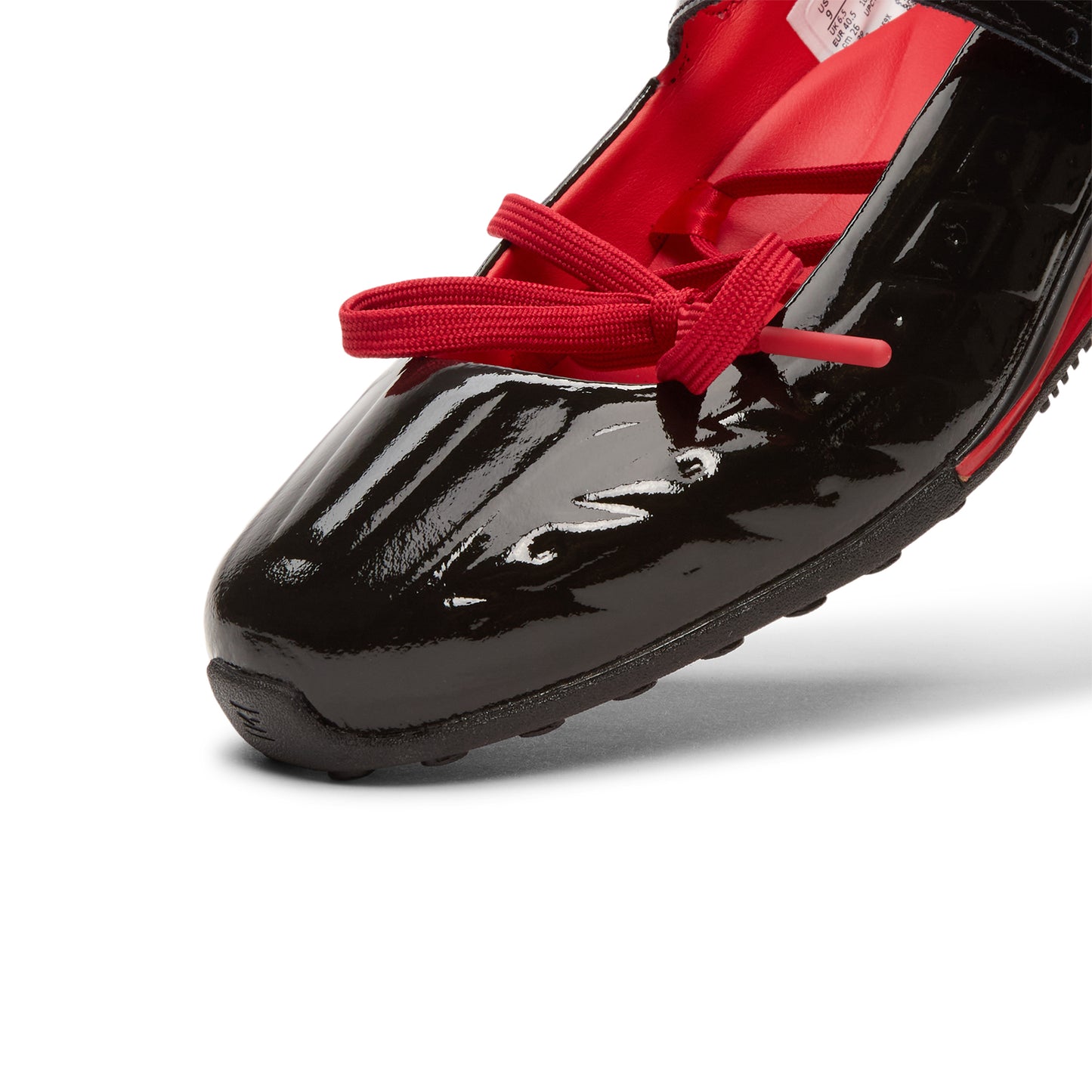 Nike Nike Shox Z Calistra x LABELHOOD (Black/Black-Black-University Red)