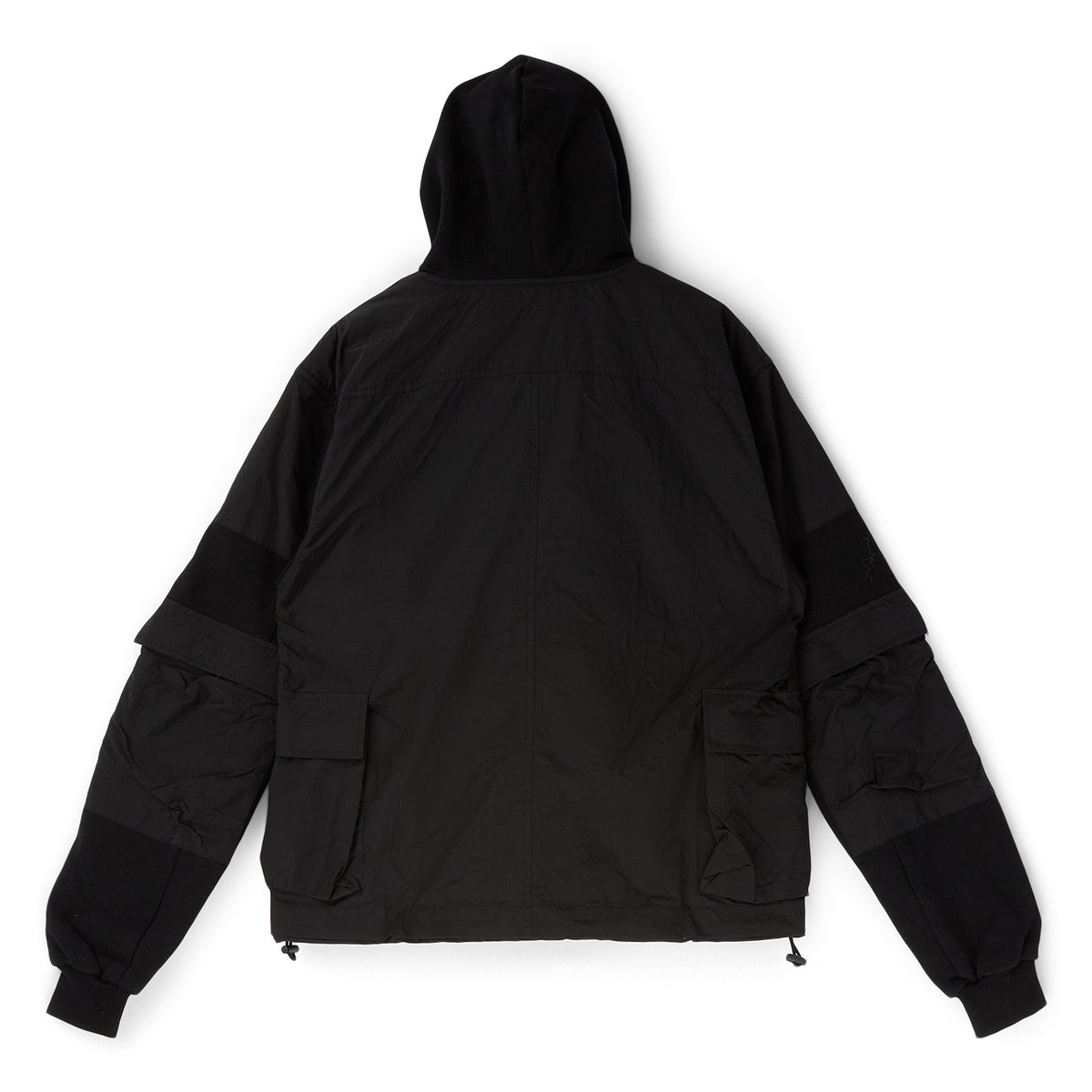 John Elliott Nylon Paneled Jacket (Black)