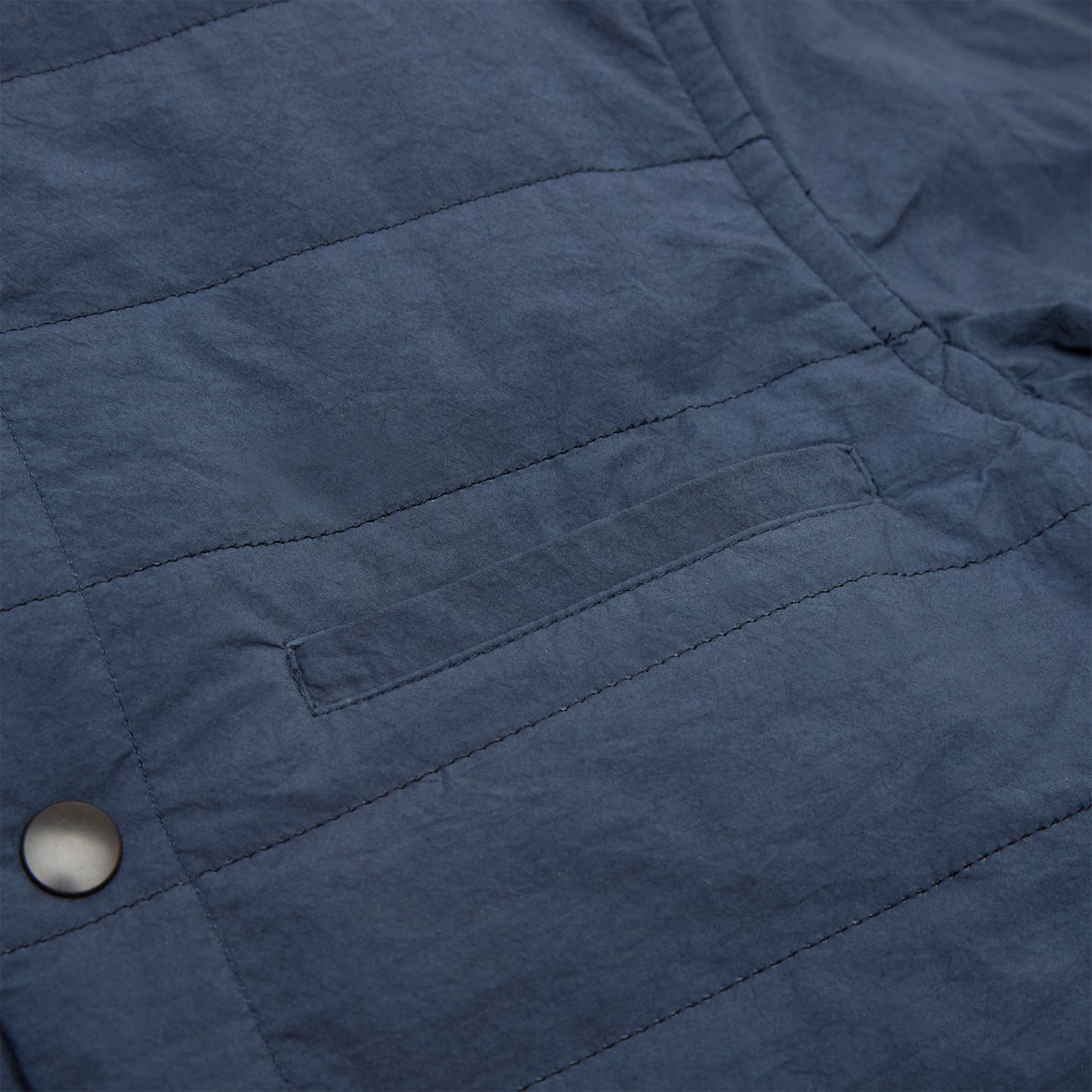 John Elliott Padded Overshirt (Midnight Blue)