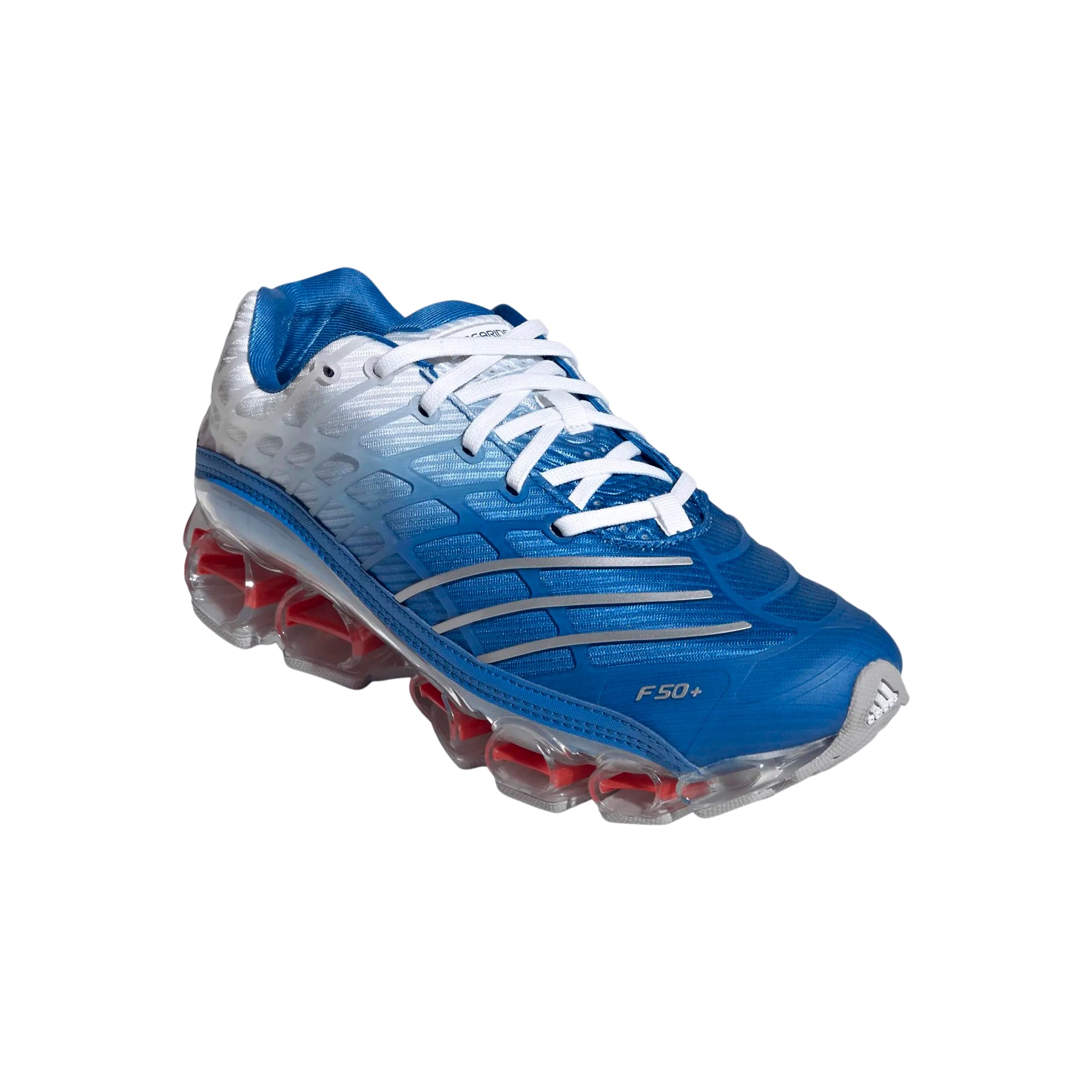 adidas Megaride F50 (Blue Bird/Silver Metallic/Cloud White)