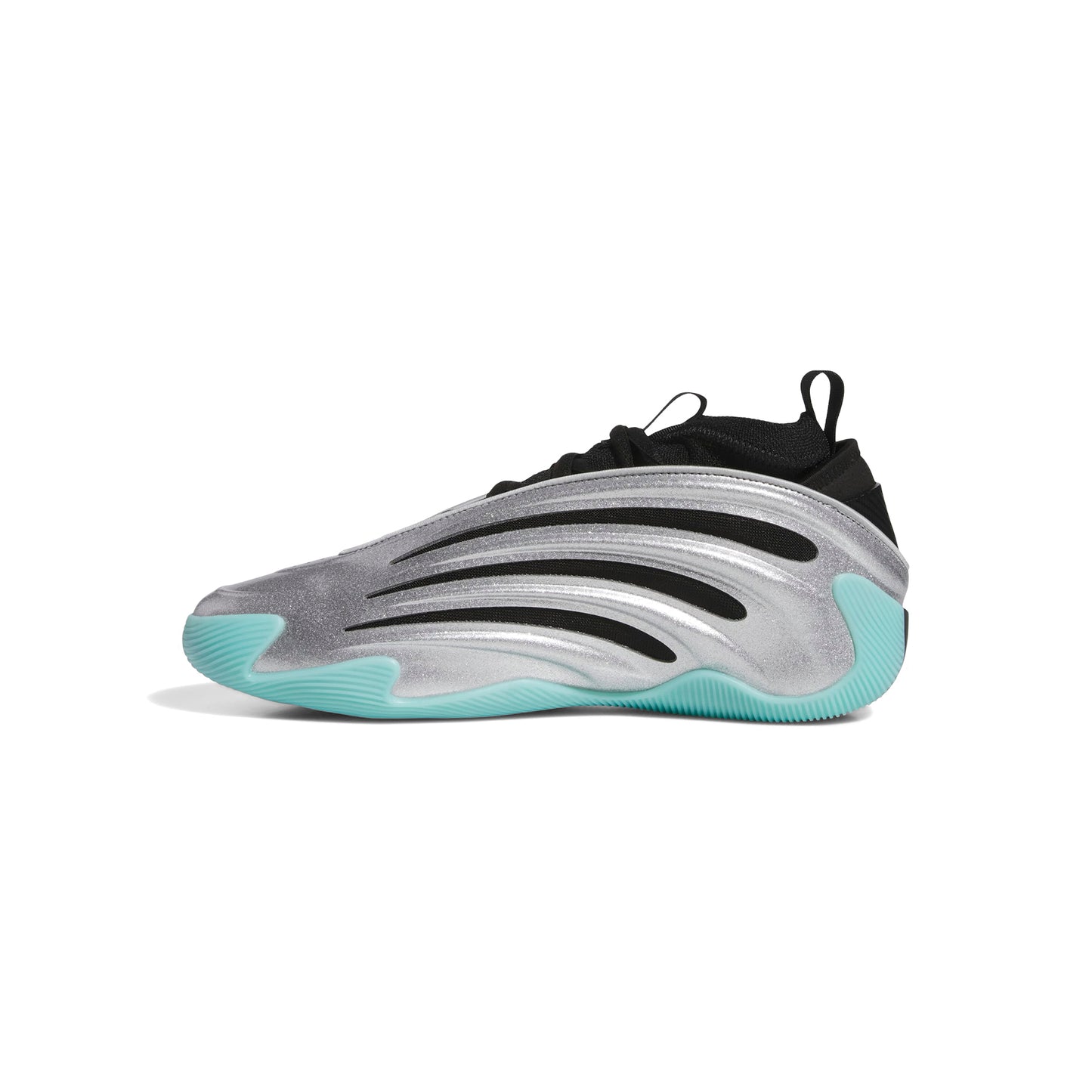 adidas Harden Volume 9 (Silver Metallic/Core Black/Flash Aqua)