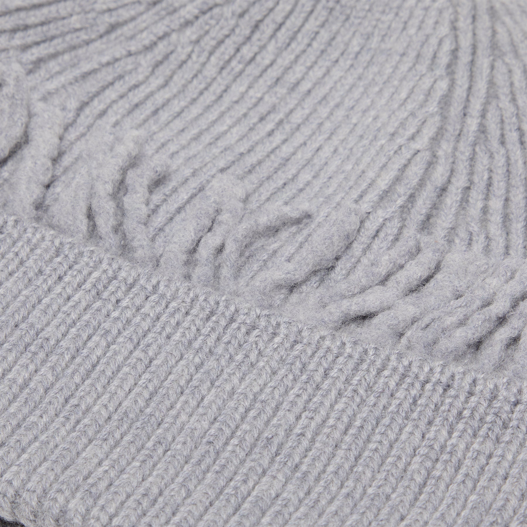 JW Anderson Fringe Beanie (Light Grey Melange) – CNCPTS