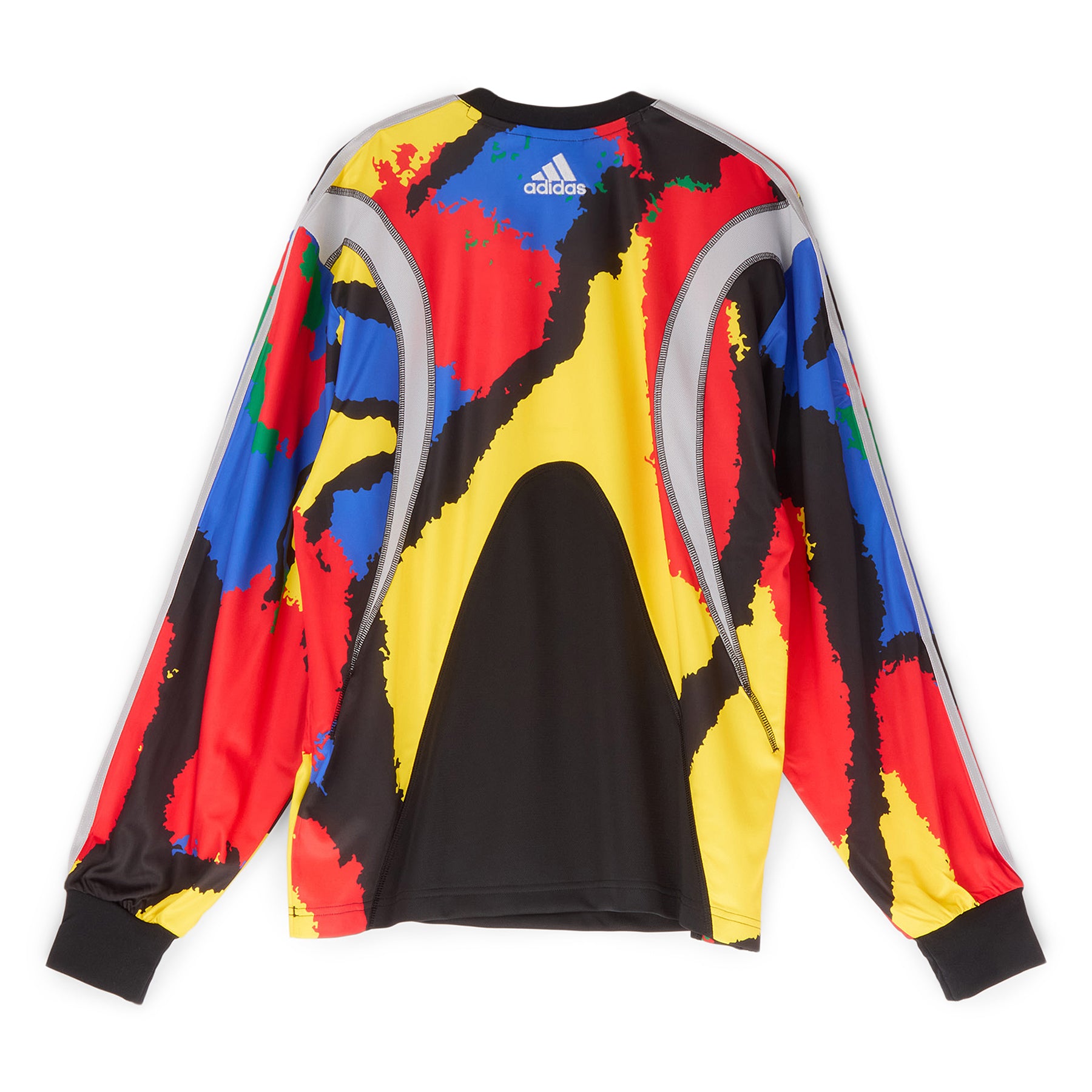 adidas x Brain Dead Long Sleeve Jersey (Black/Eqt Yellow)