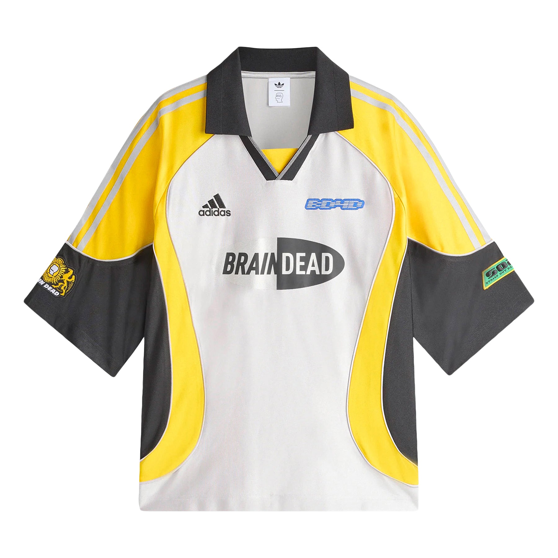 adidas x Brain Dead Soccer Jersey (Silver/Metallic)