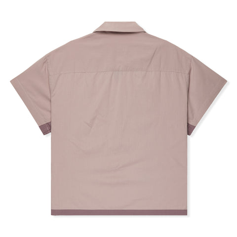 John Elliott Pullover Camp Shirt (Haze/Purple)