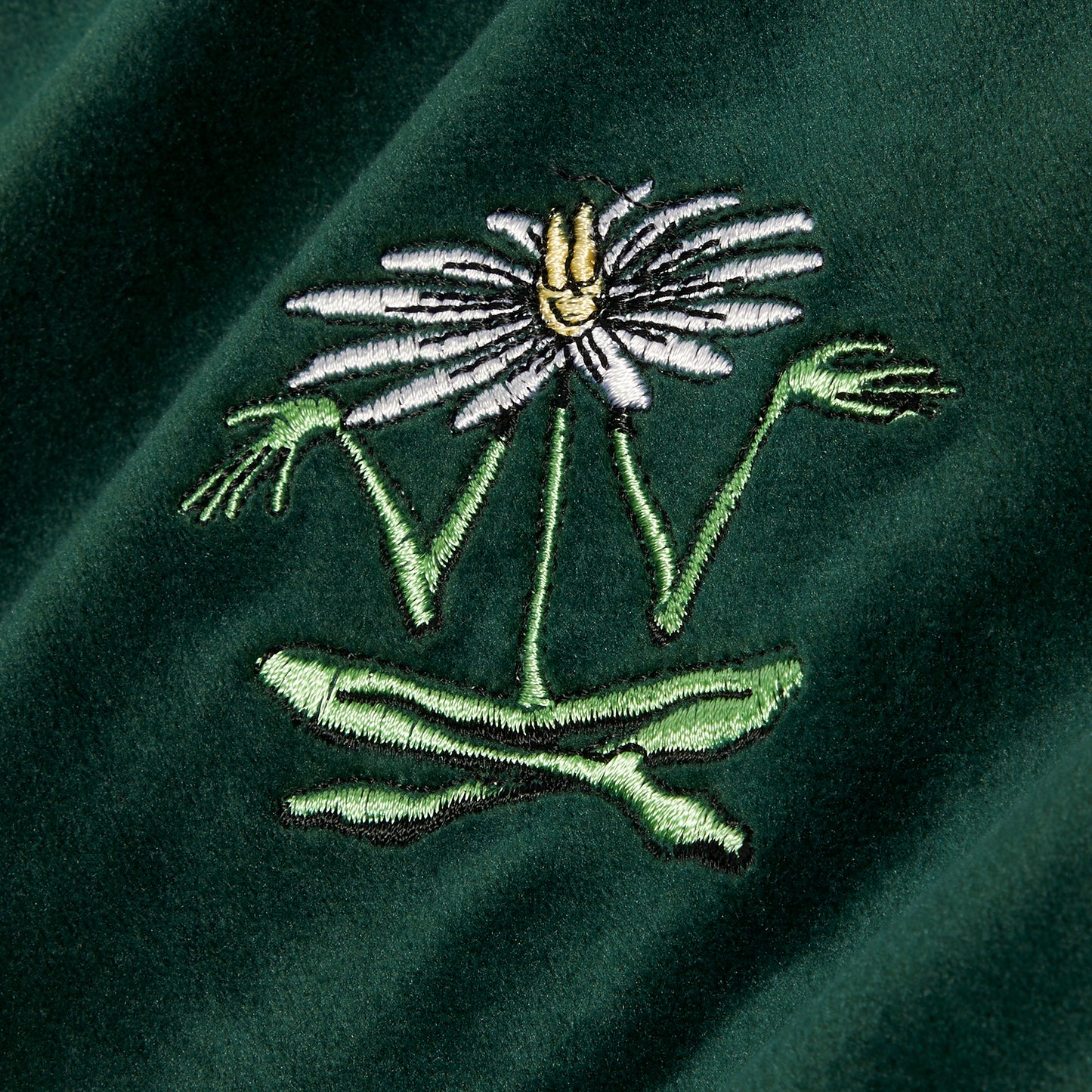 Jungles Velour Reversible Jacket (Green)