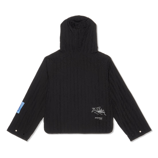 Jungles Quilted Pullover (Black)
