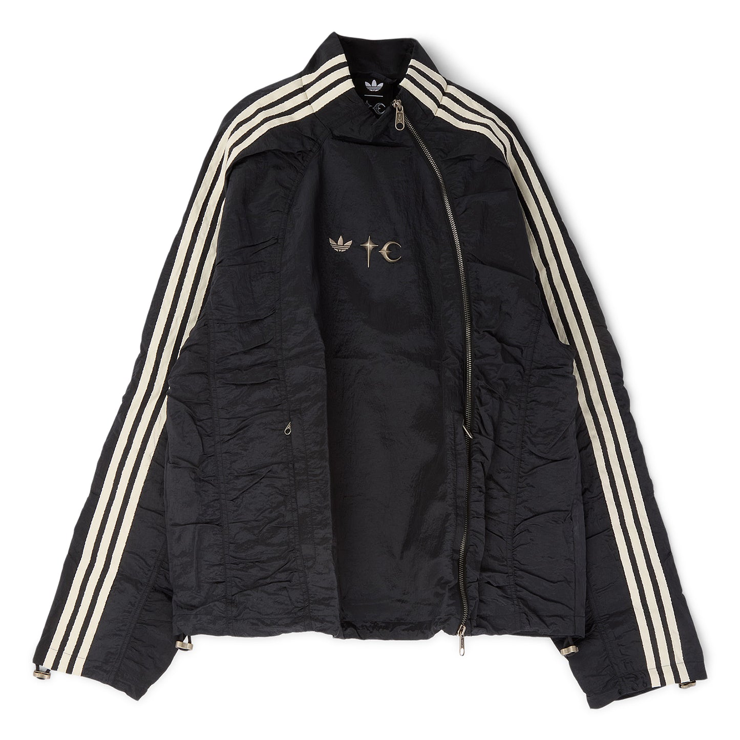 adidas x Thug Club Woven Track Top (Black/Silver Metallic)