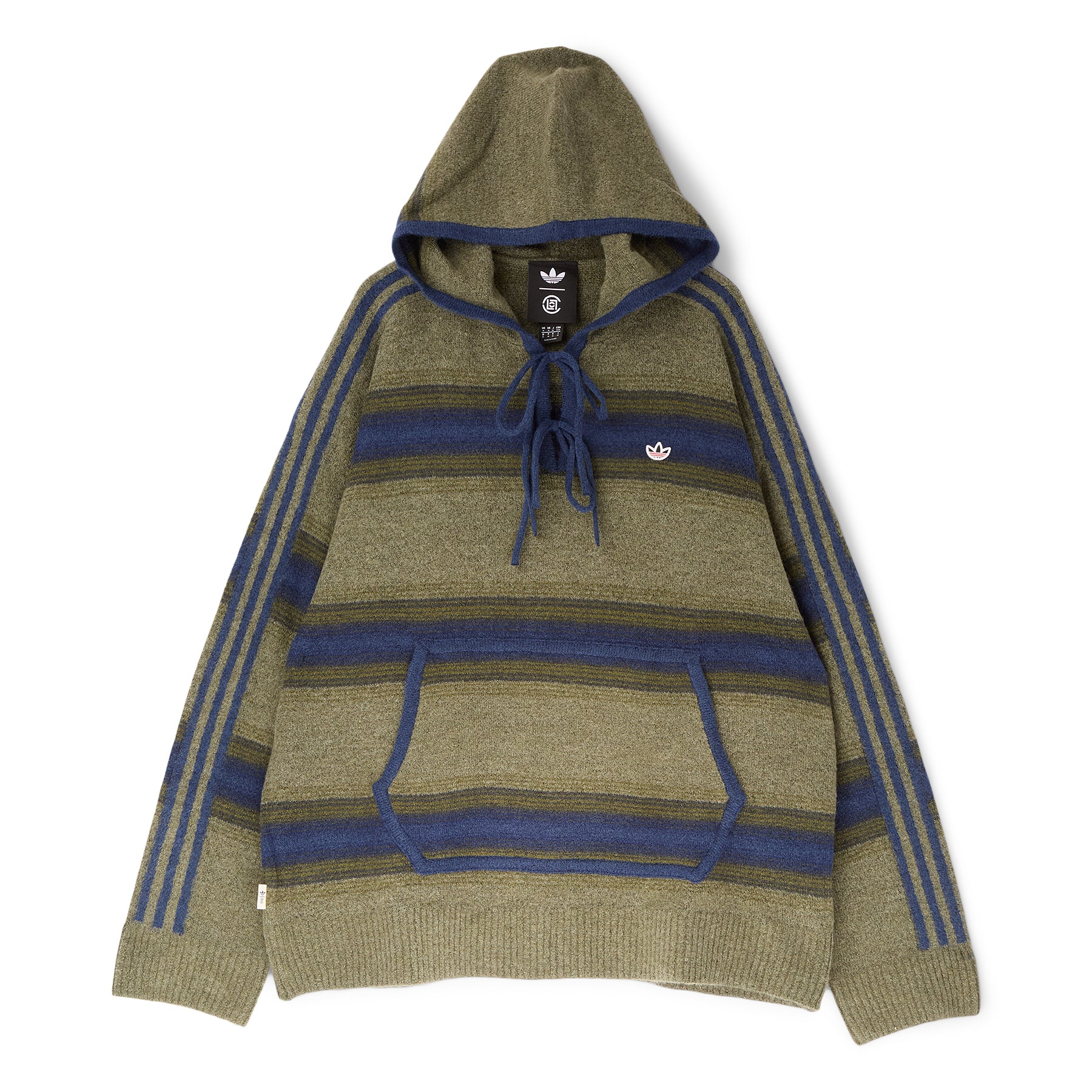 Adidas Clot Baja Hood (Trace Khaki/Tech Indigo)