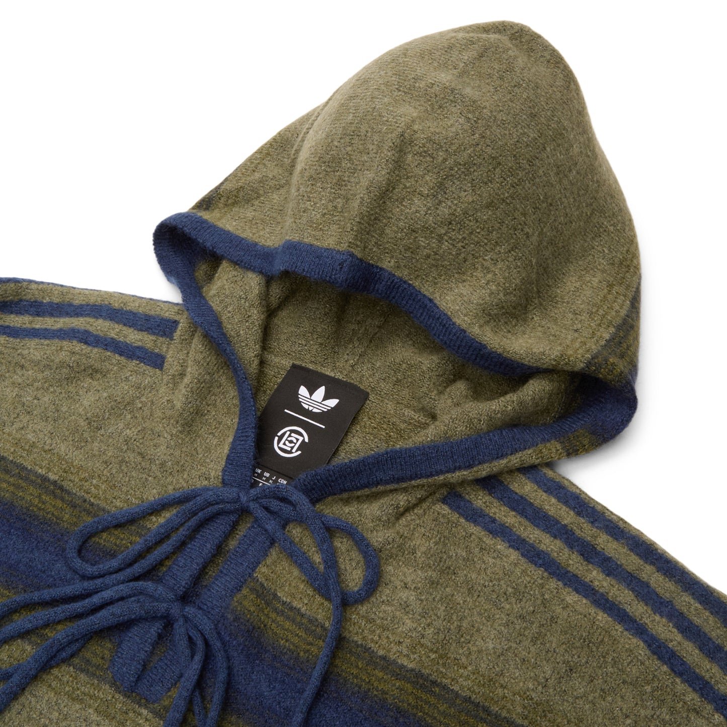Adidas Clot Baja Hood (Trace Khaki/Tech Indigo)