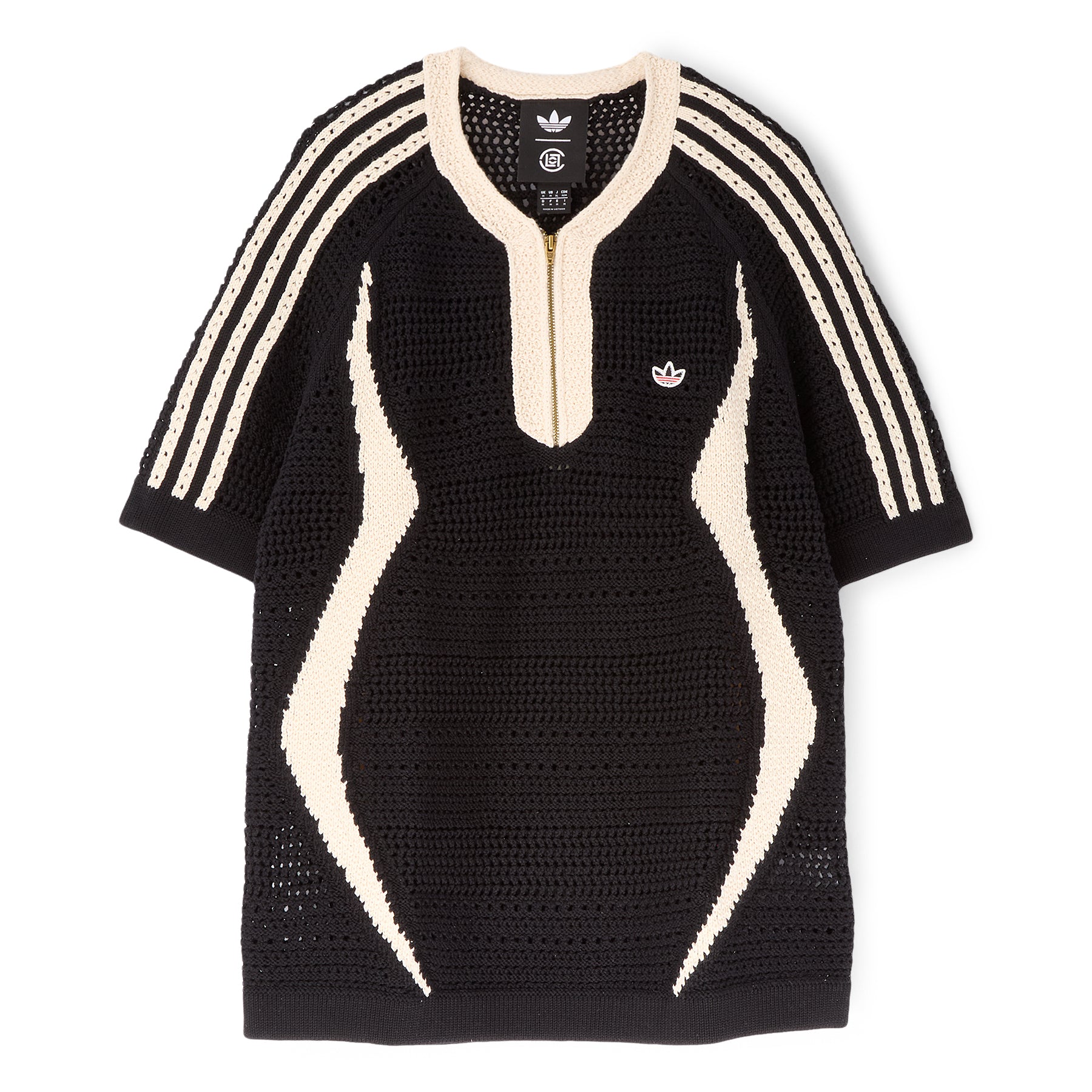 Adidas Clot Knt Jersey (Black/Wonder White)