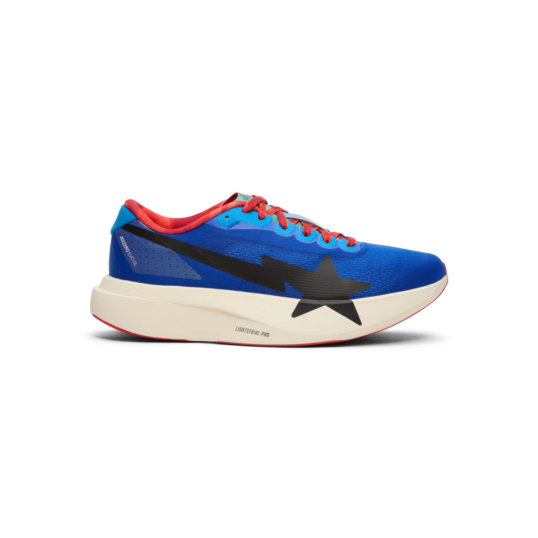 Adidas Adizero Evo Sl Bape (Power Blue/Collegiate Green/Off White)