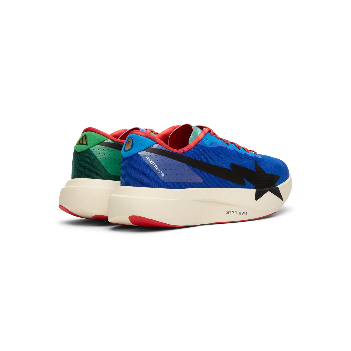 Adidas Adizero Evo Sl Bape (Power Blue/Collegiate Green/Off White)