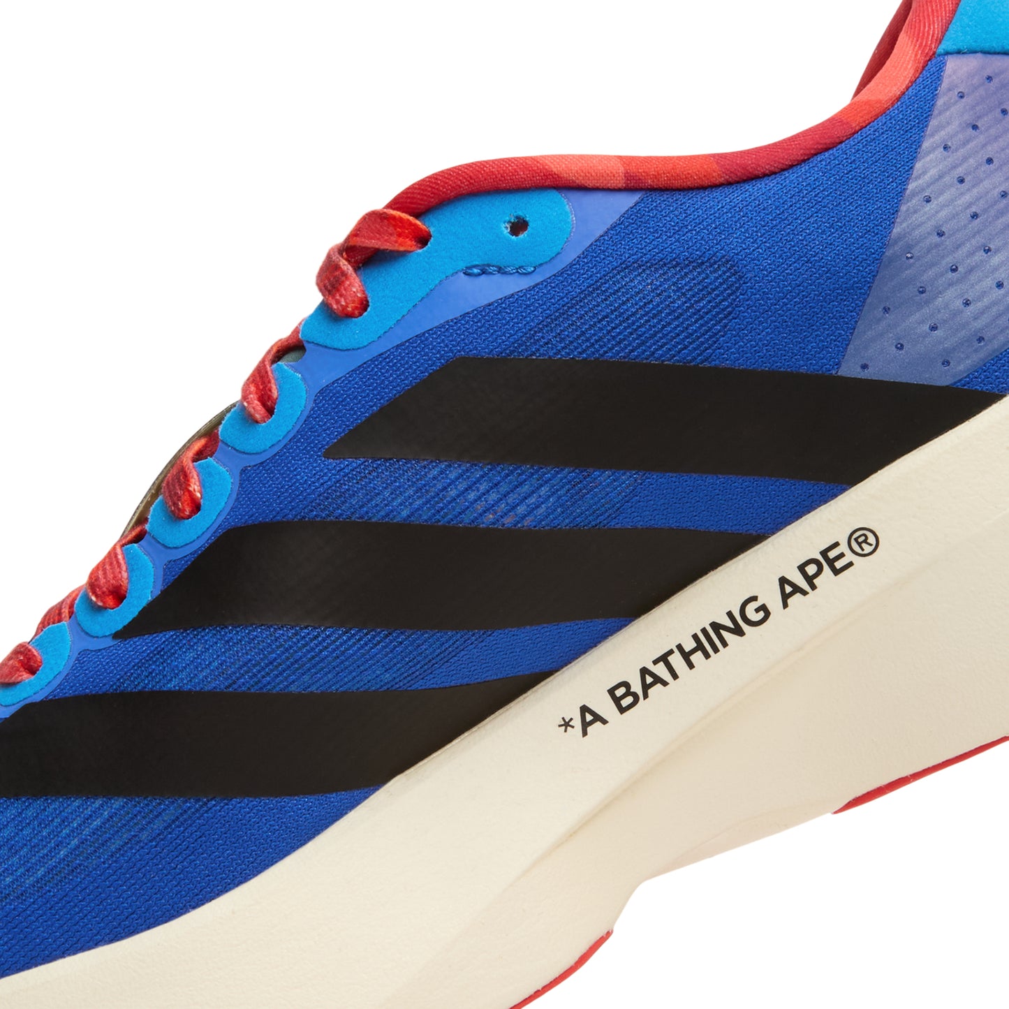 Adidas Adizero Evo Sl Bape (Power Blue/Collegiate Green/Off White)
