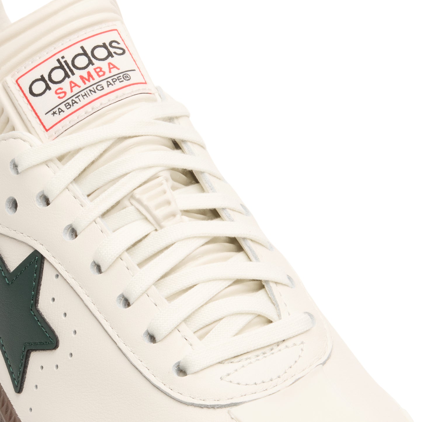 Adidas Samba Bape  (Owhite/Shagrn/Gum4)