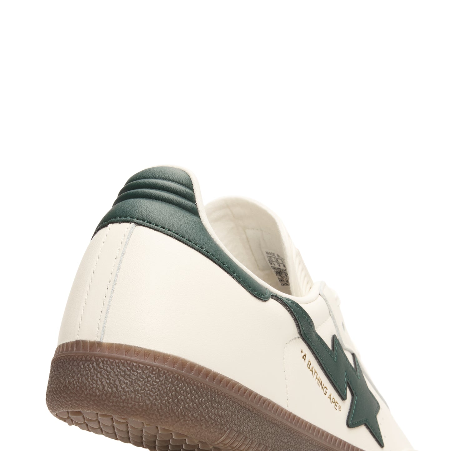 Adidas Samba Bape  (Owhite/Shagrn/Gum4)