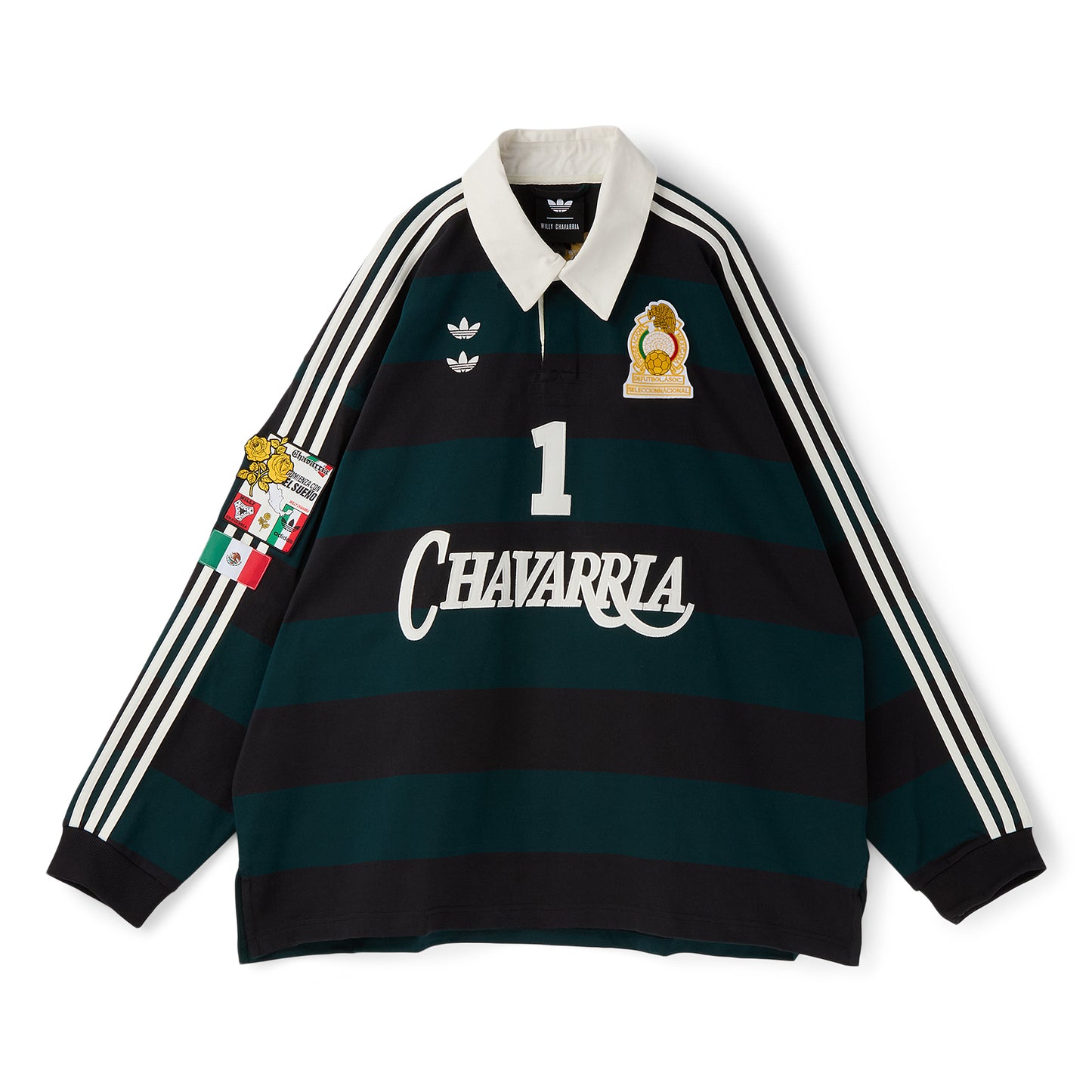 Adidas WC LS Rugby (Black/Aurora Ivy)