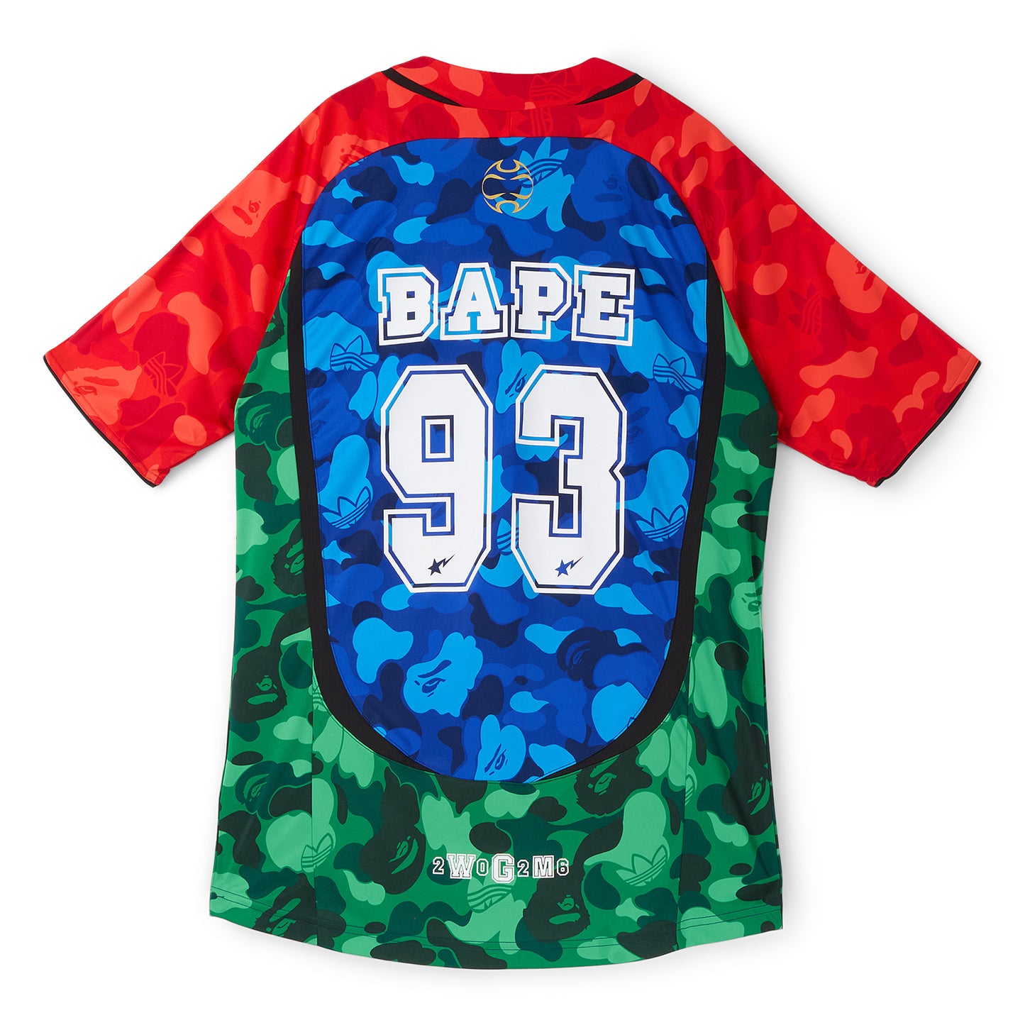 Adidas Teamgeist Tee H (Blue/Red/Green)