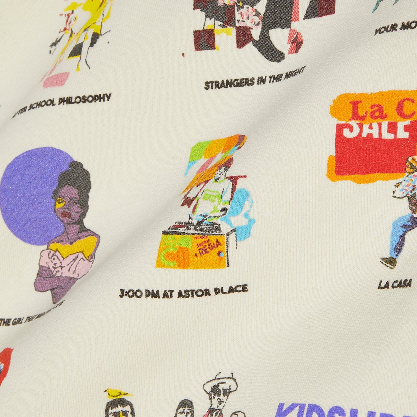 KidSuper Museum Hoodie (Cream)