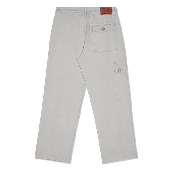 KidSuper Face Embroidered Denim Pants (Grey) – CNCPTS