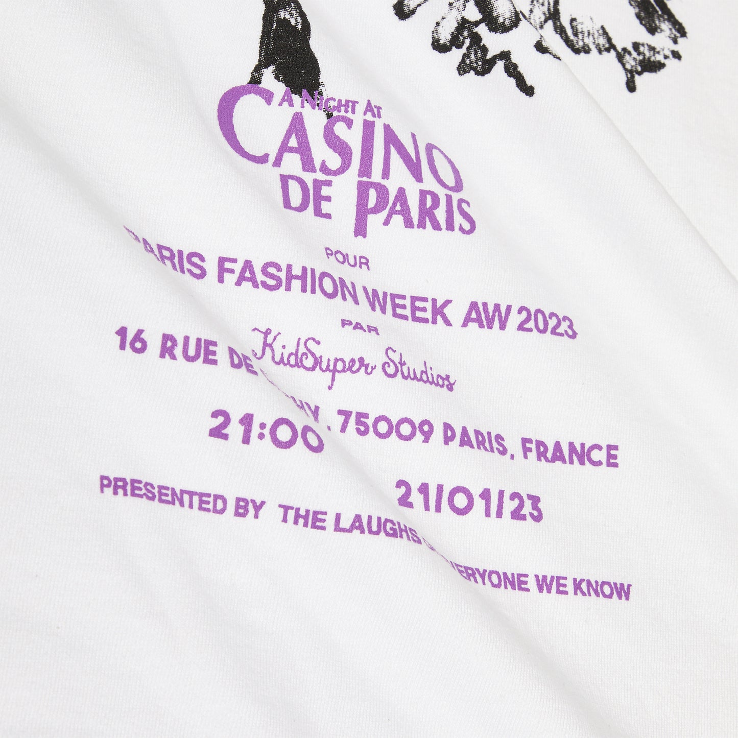KidSuper Casino de Paris T-Shirt (White)