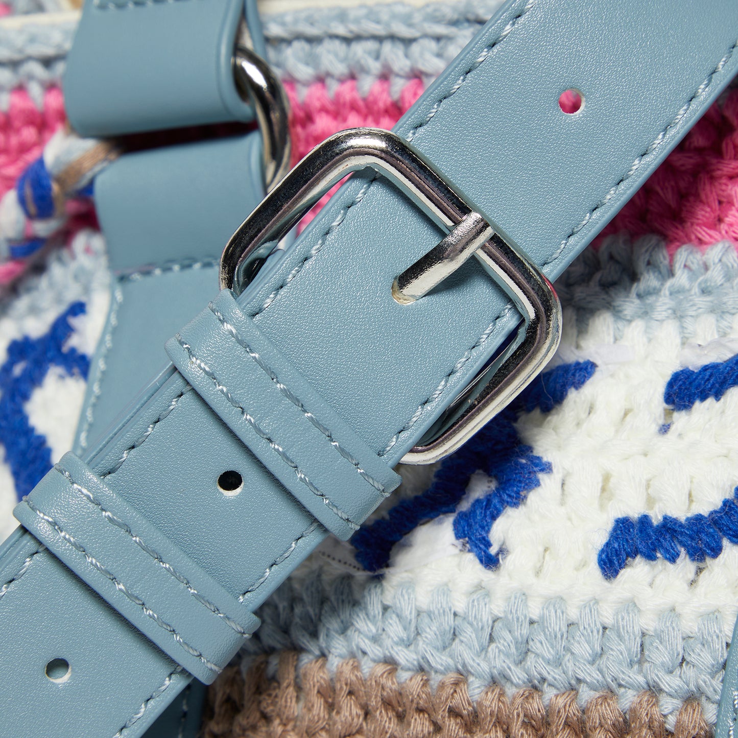 KidSuper Crochet Bag (Blue/Multi)