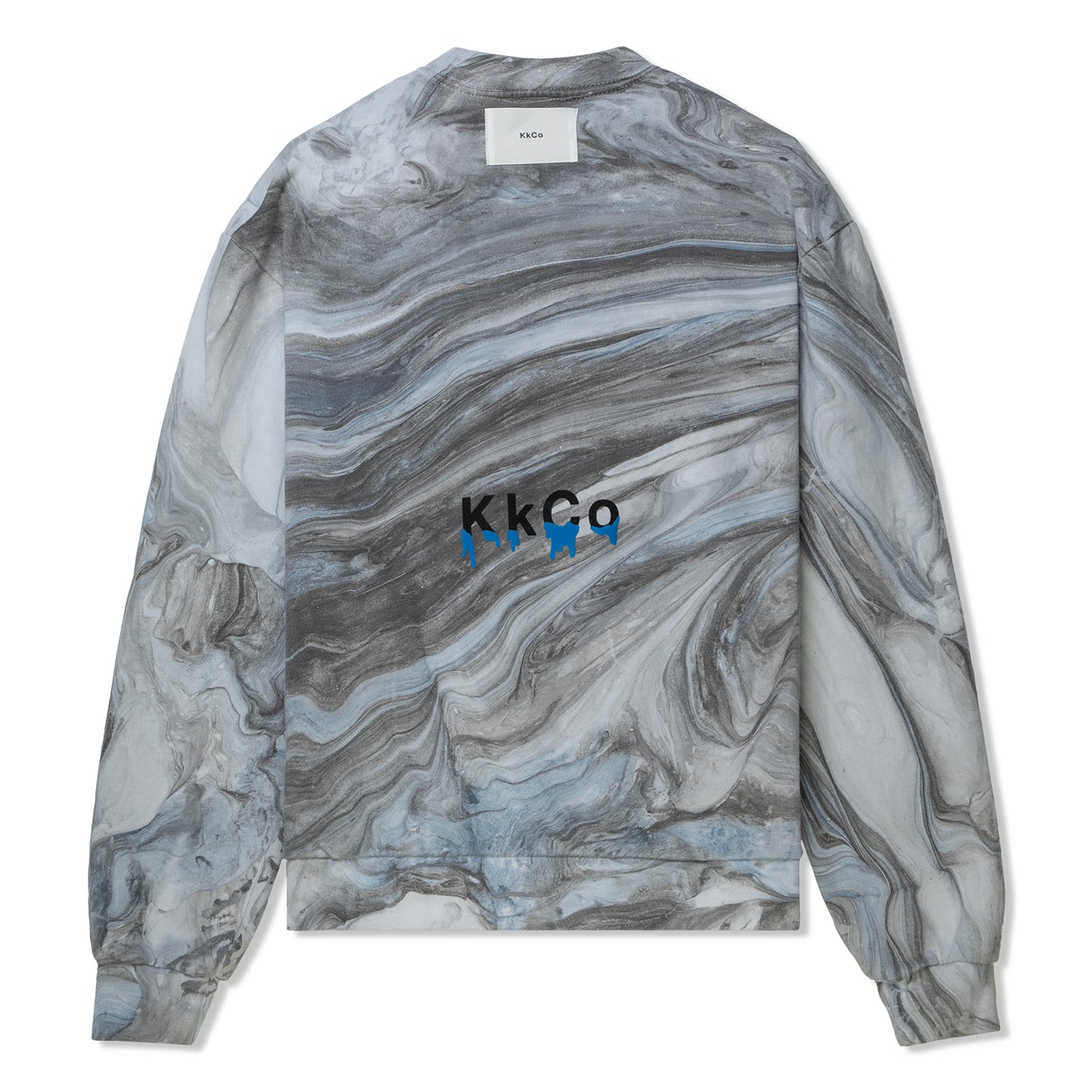 KkCo Drip Crewneck Sweatshirt (Marble Dye)