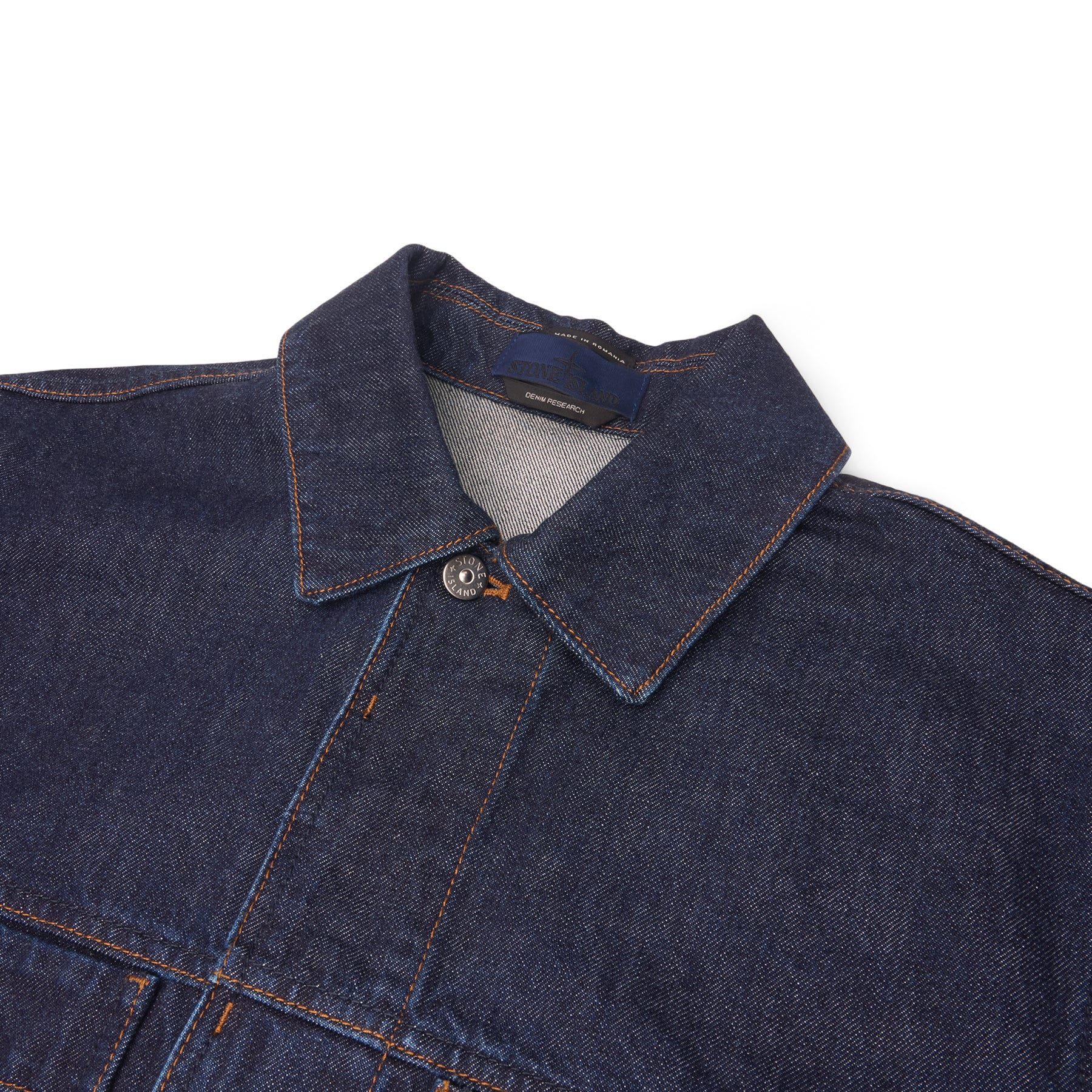 Stone Island Biker Jacket (Blue Rinse) – CNCPTS
