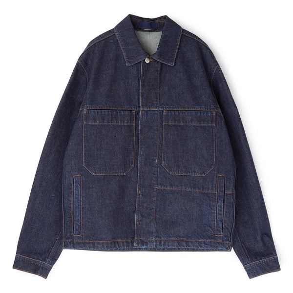 Stone Island Biker Jacket (Blue Rinse) – CNCPTS