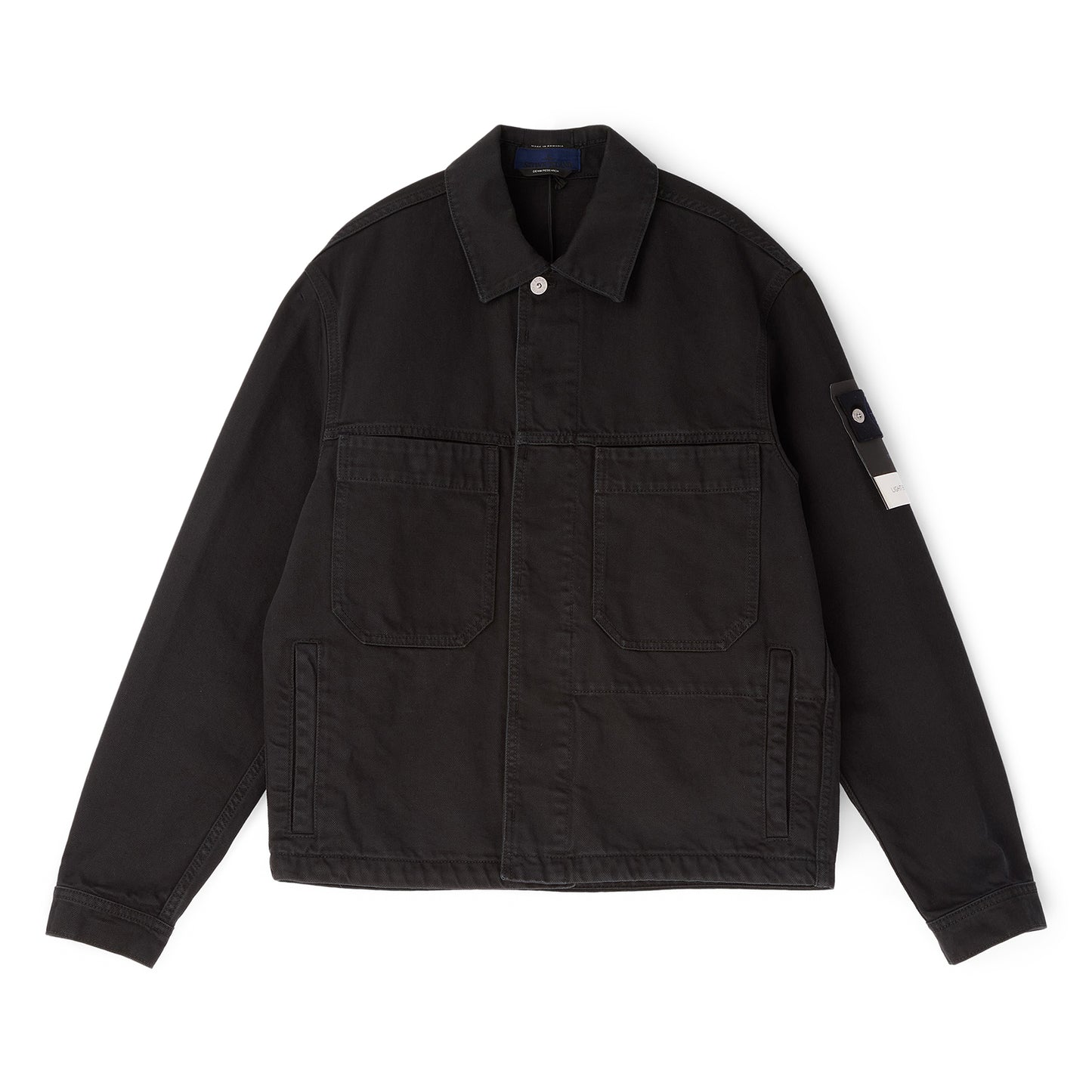 Stone Island Biker Jacket (Black)