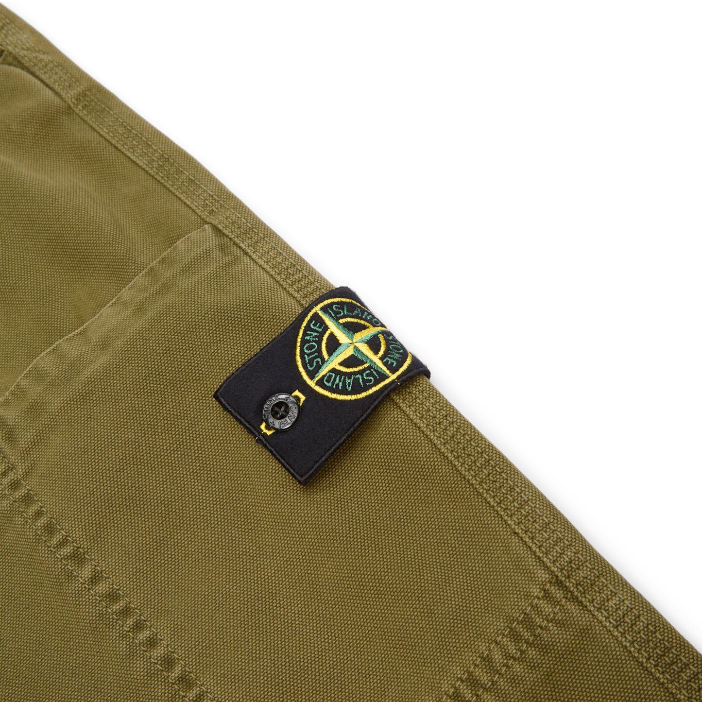 Stone Island Trousers (Military Green)