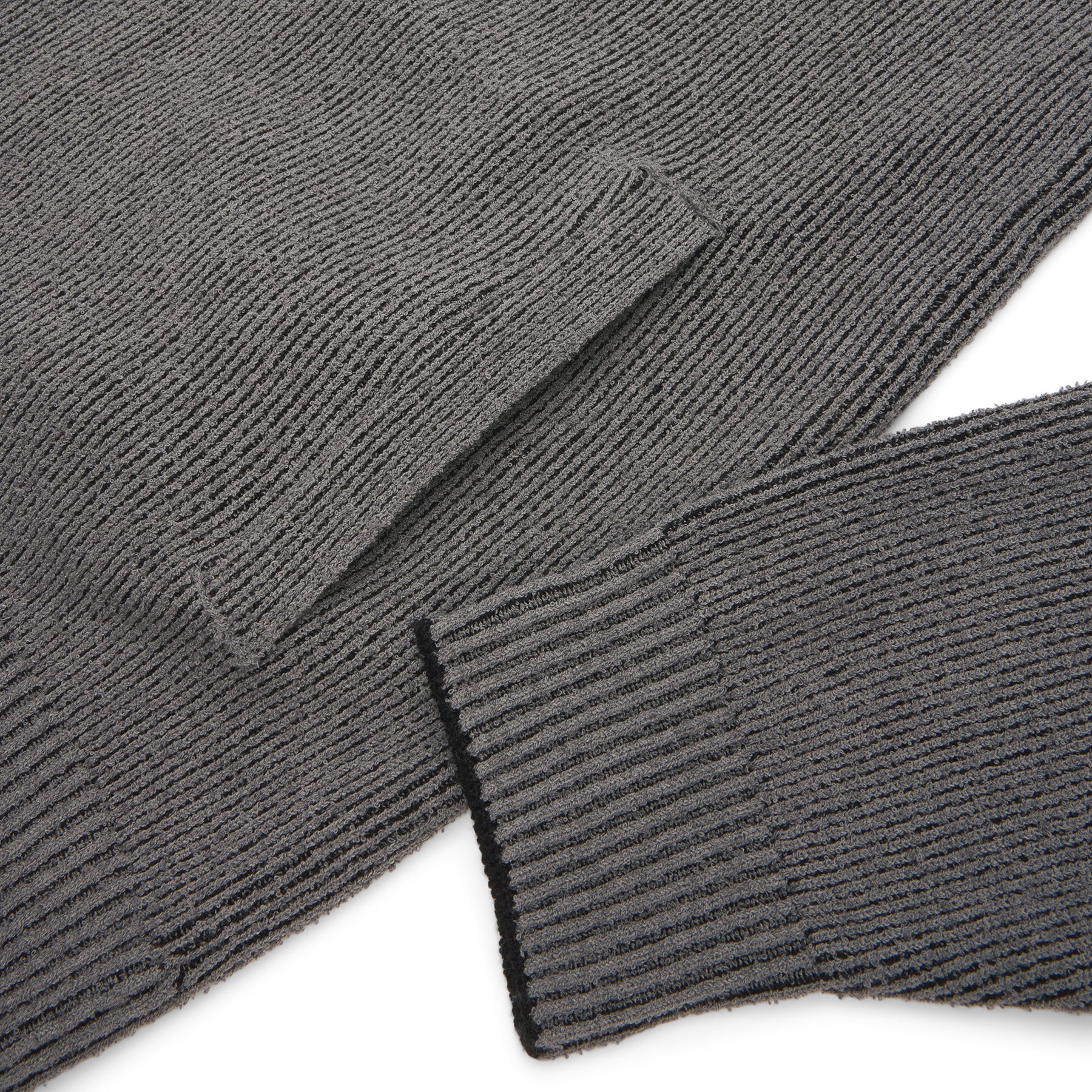 Stone Island Cardigan (Melange Charcoal) – CNCPTS