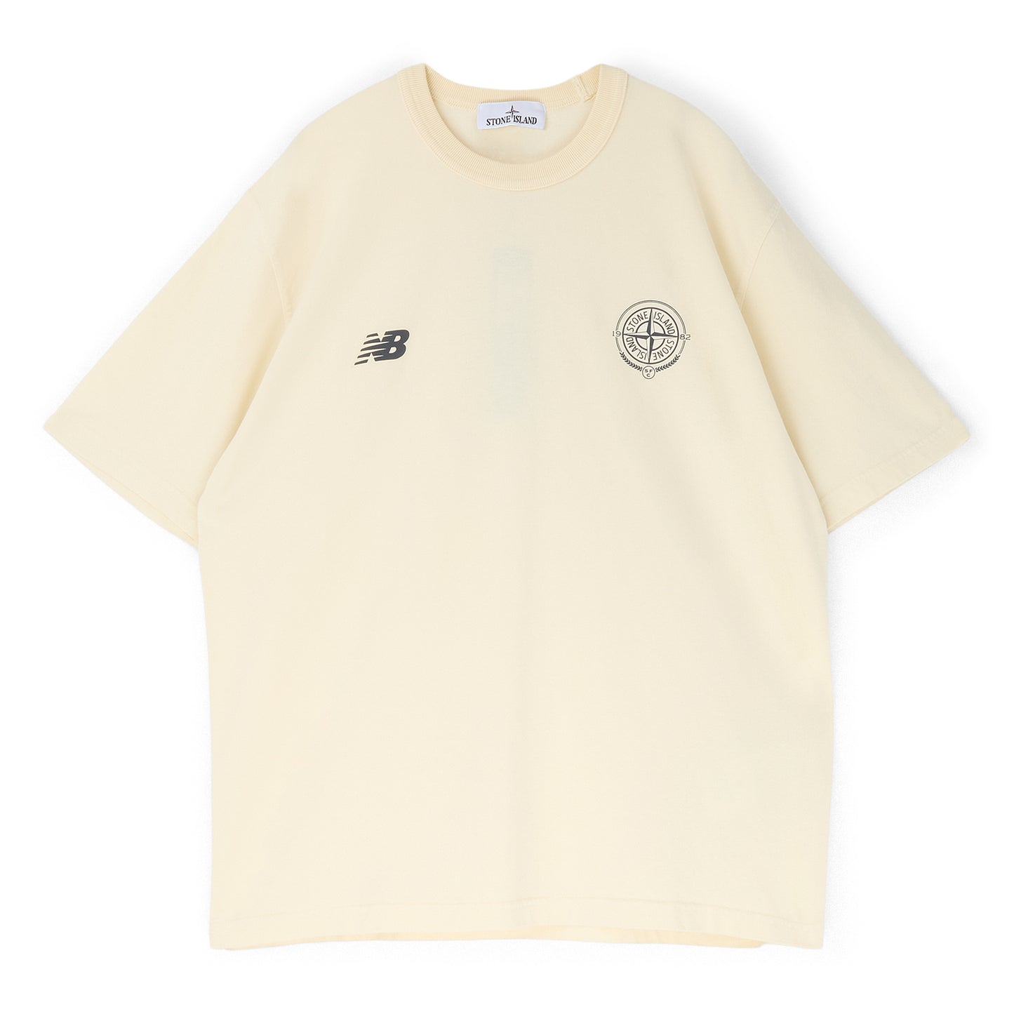 Stone Island X New Balance SS T-Shirt (Ivory)