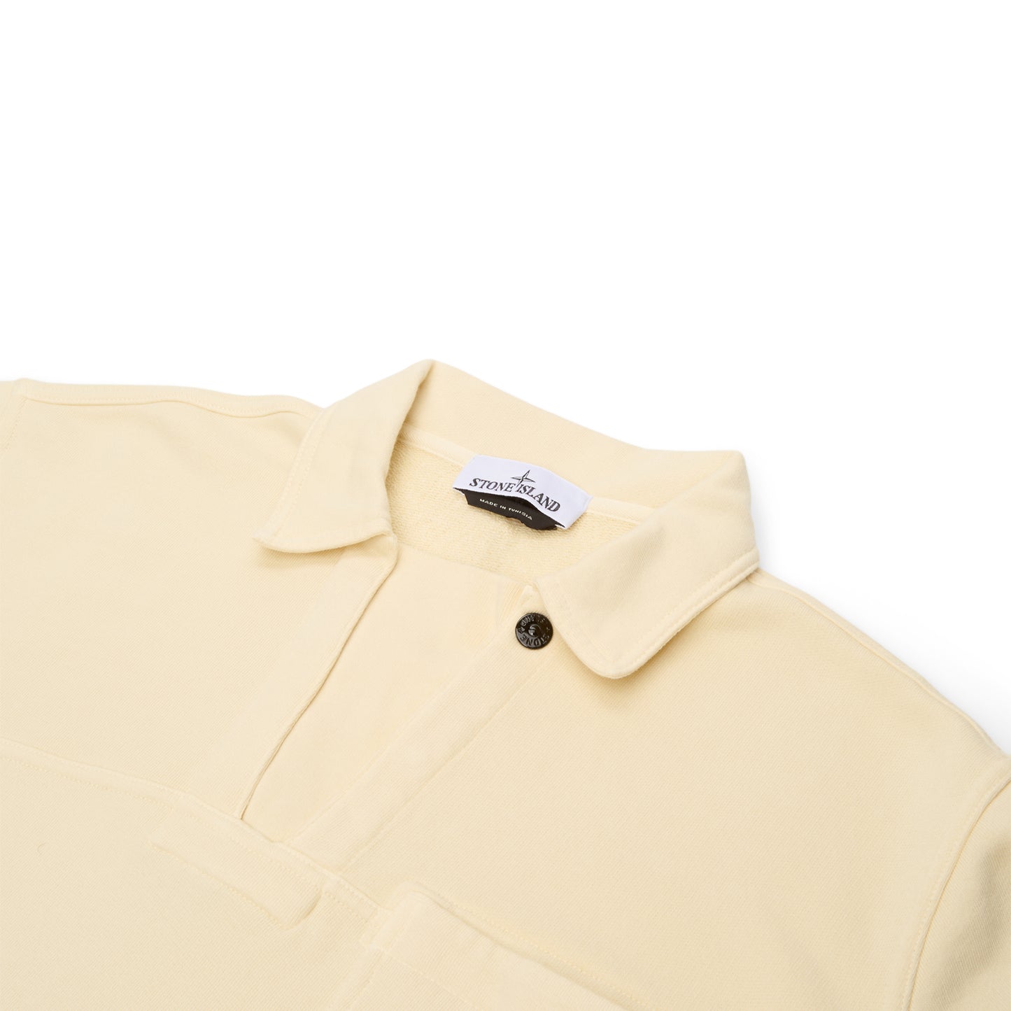 Stone Island X New Balance LS Polo (Ivory)