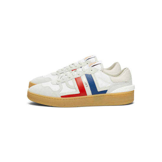 Lanvin Clay Low Top Sneakers (White/Multicolor)