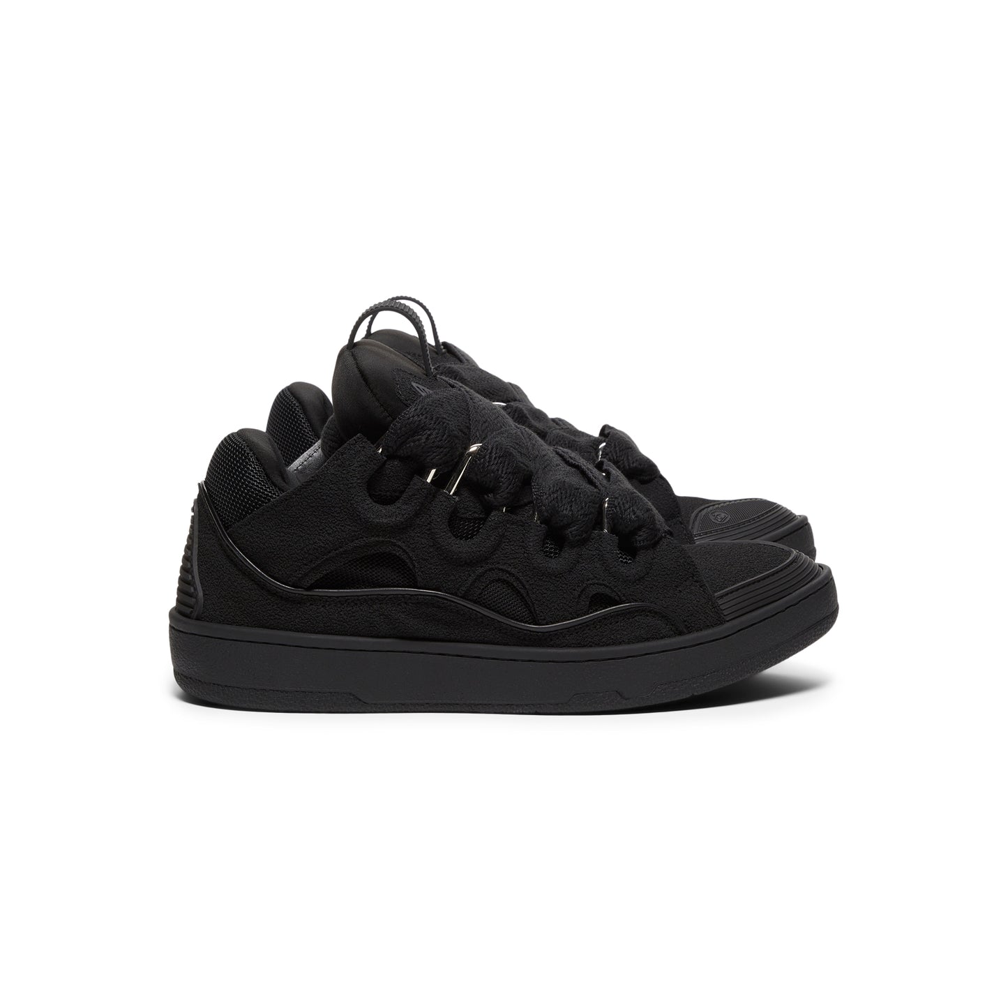 Lanvin Curb Sneakers (Black)