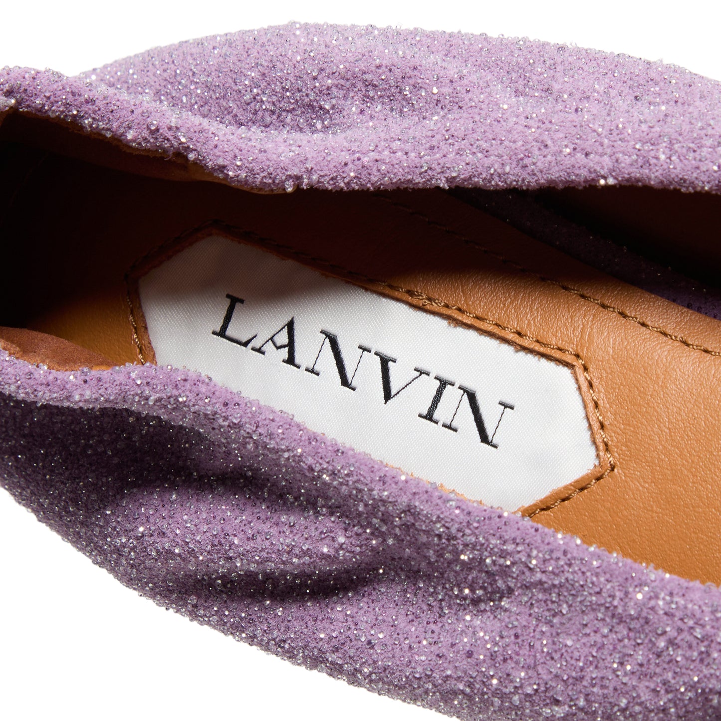 Lanvin Ballerina Flat (Lilac)