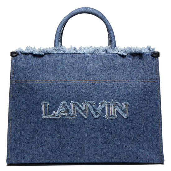 Lanvin Tote Bag (Denim Blue)