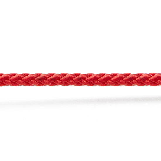 Le Gramme 7g Polished Nato Cable Bracelet (Red)
