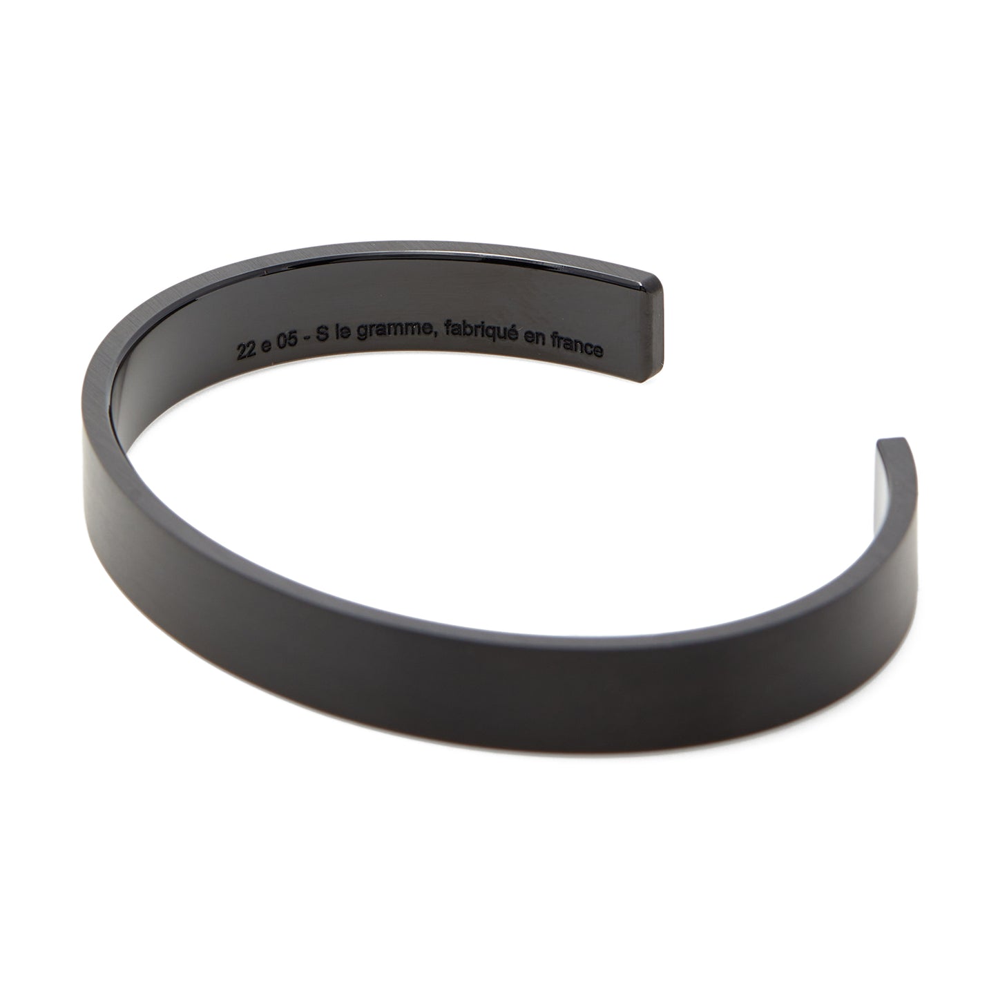Le Gramme 9g Ribbon Bracelet (Black Titanium)