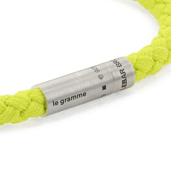 Le Gramme 7G cable bracelet - 925 Sterling Silver (Fluorescent)
