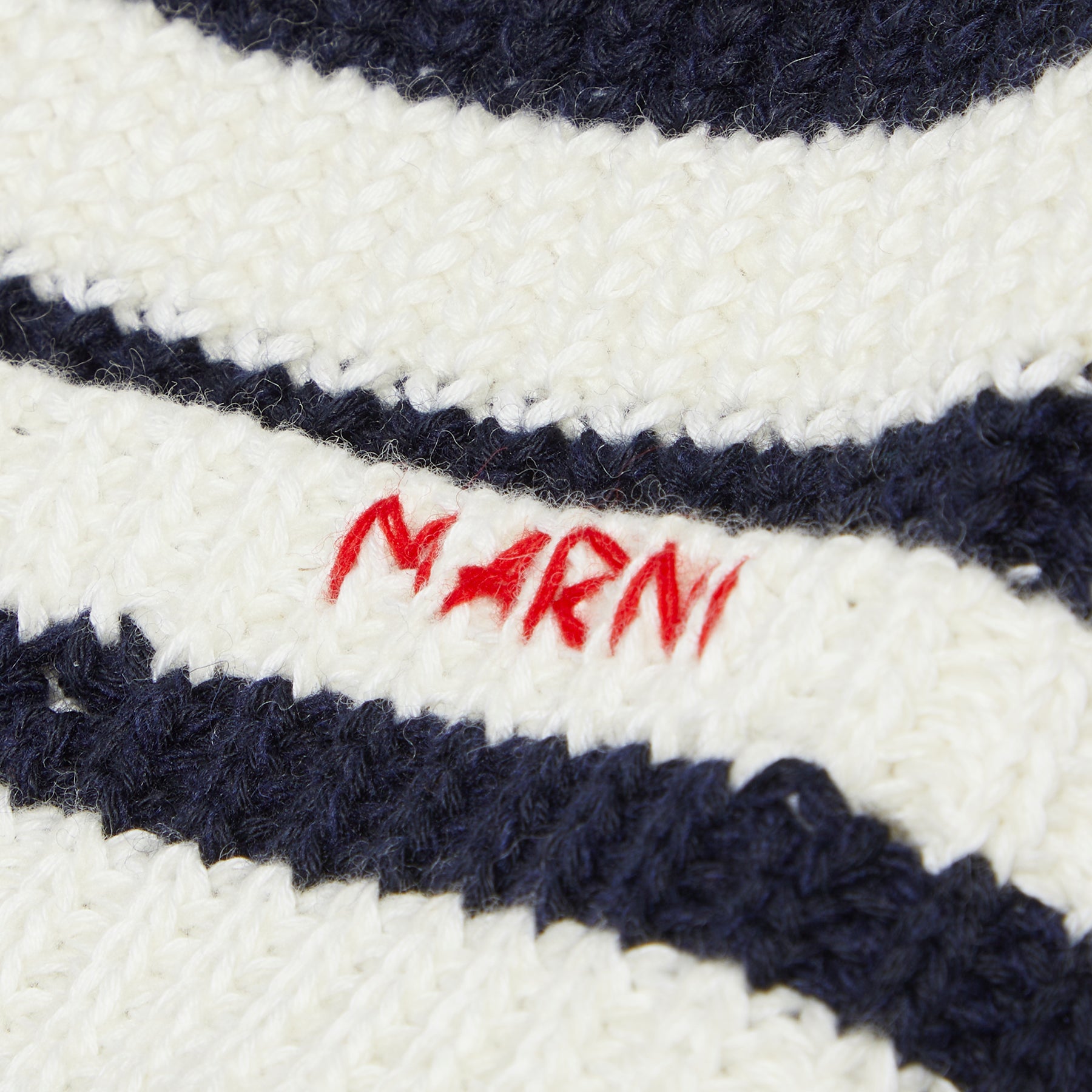MARNI Ribbed Wool Beanie (Stone White) – Concepts