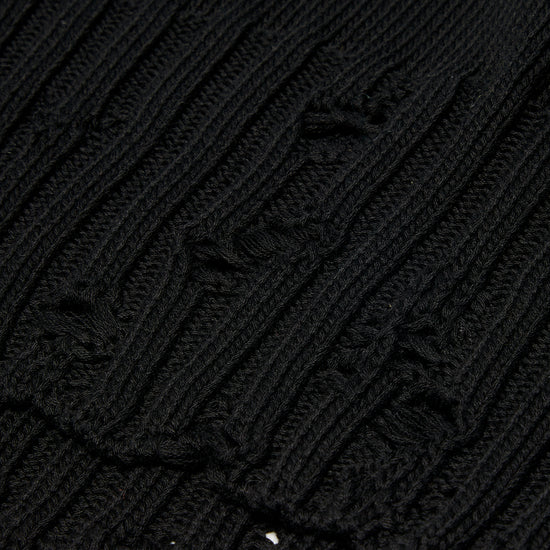 MARNI Turtleneck Cropped Sweater Vest (Black)