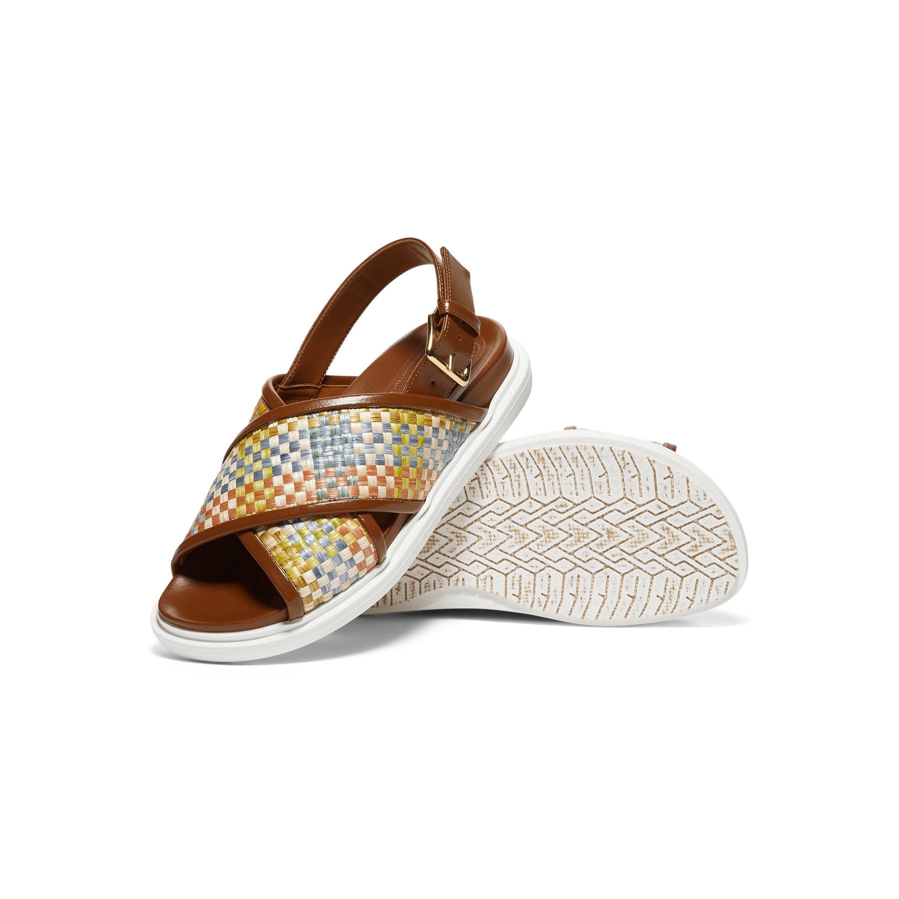 MARNI Fussbett Sandals (Lemon/Apricot/Moca) – CNCPTS