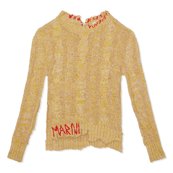 MARNI Roundneck Sweater (Maize)