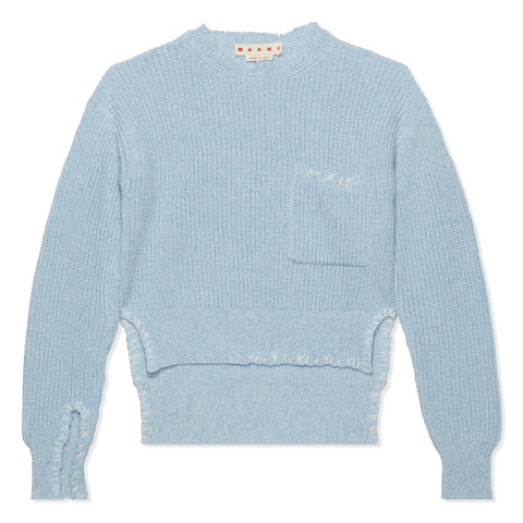 MARNI Mouline Sweater (Illusion Blue)